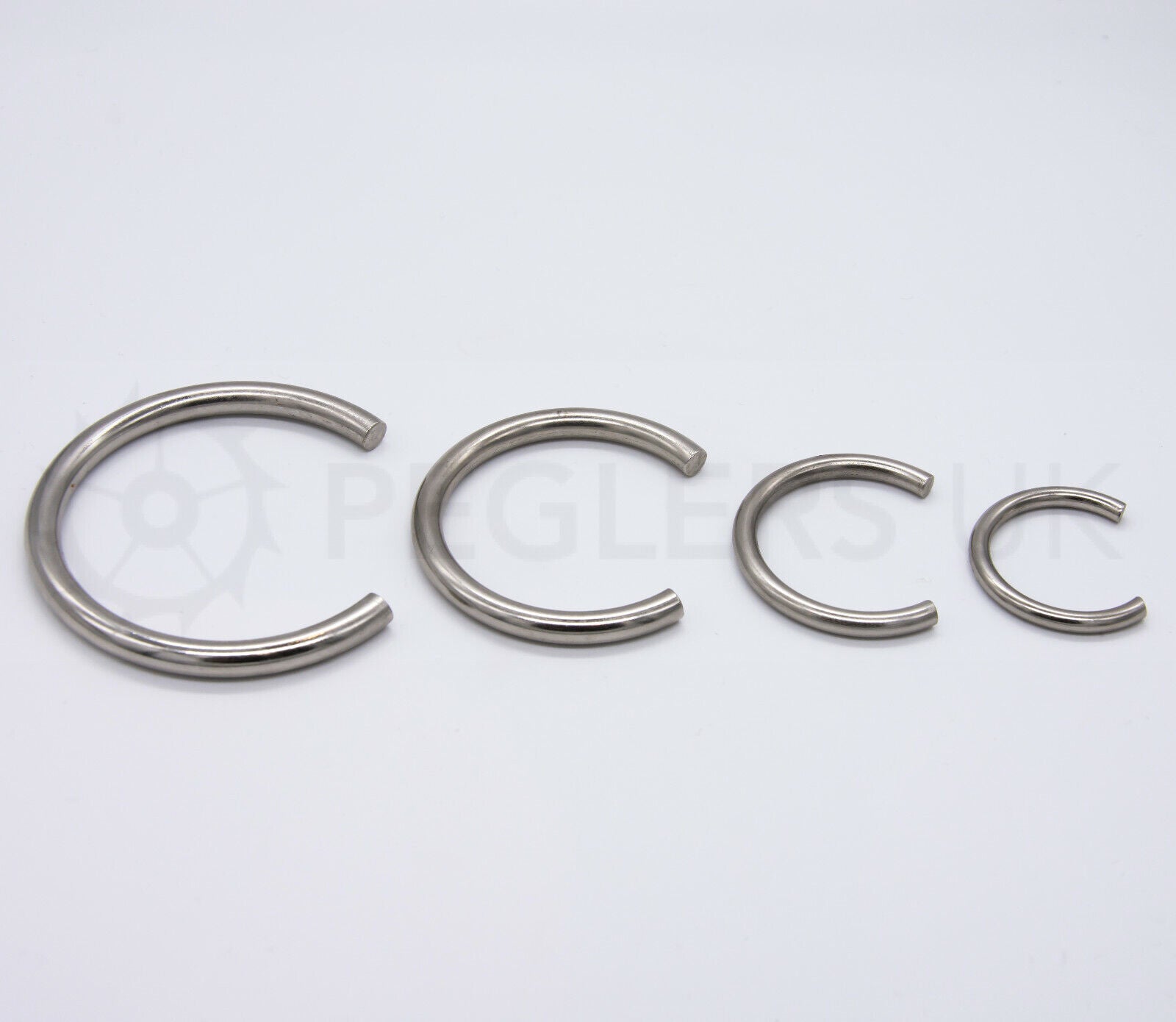 Round C Clamp Mainspring Holder Containment Rings