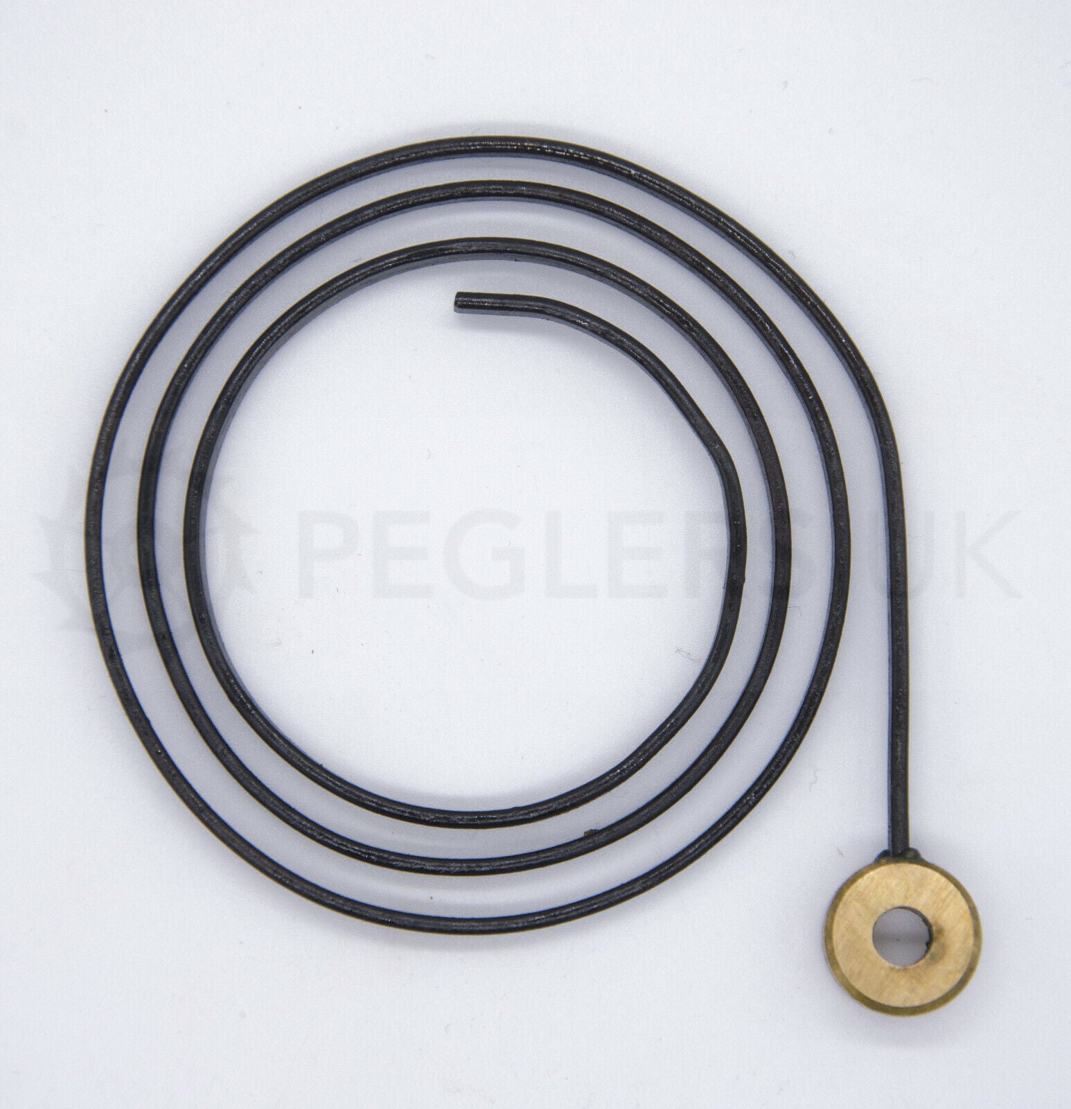 3" (75mm) Clock Gong - Spiral with External Block