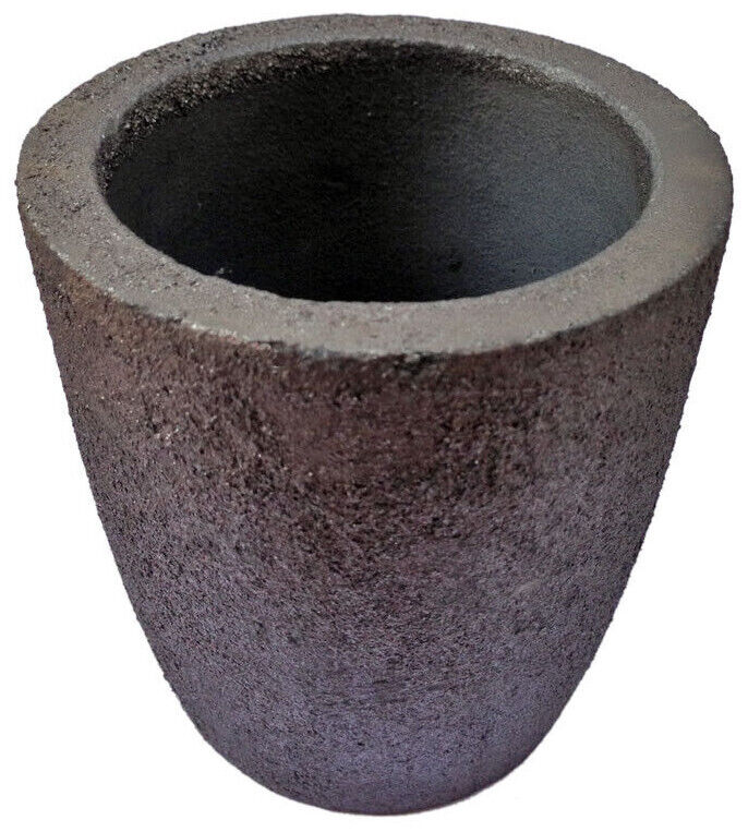 Graphite Crucible Furnace Casting Foundry Ingot Tool 1,2,3,4,6,7,8,10,12,14,16kg